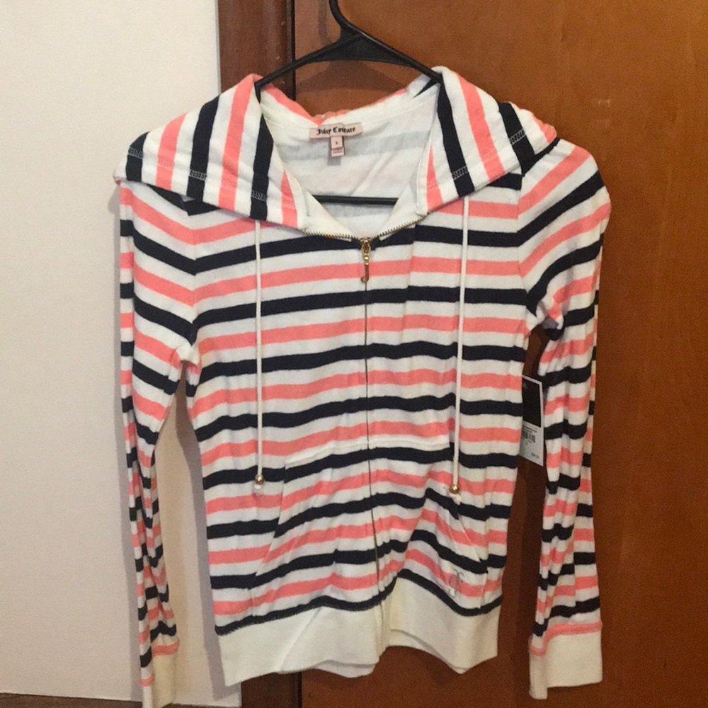 Juicy Couture stripe jacket
